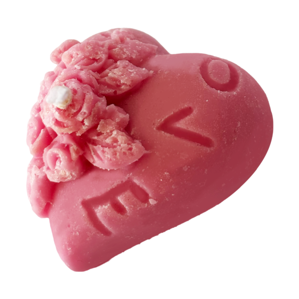 Heart with Flower Floating Candle - Image 2