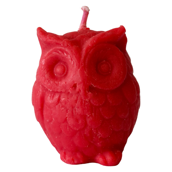 Owl Candle