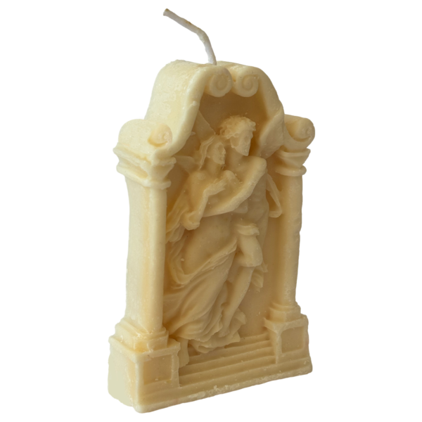 Angel with Arch Door Candle - Image 2